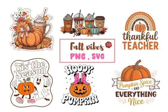 Download Fall Pumpkin Bundle/ SVG PNG - Fall Collection