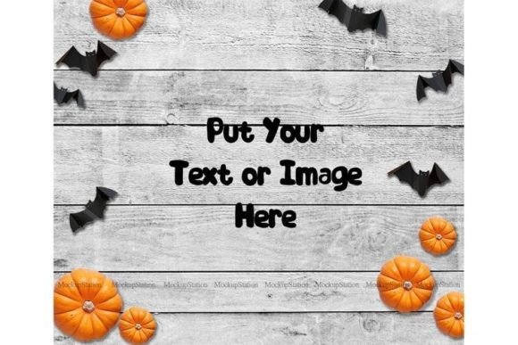 Download Halloween Crafts Mockup| Fall Background - Fall Collection