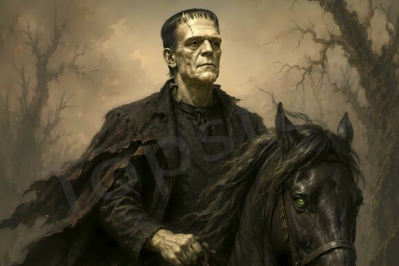 Download Creepy Retro Halloween Wall Decor - Creepy Collection