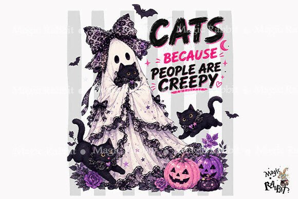 Download Cats Because People Are Creepy PNG - Creepy Collection