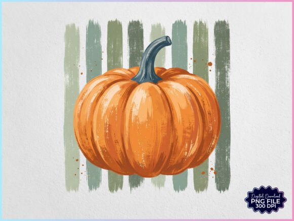 Download Preppy Textured Pumpkin Fall Autumn PNG - Premium Resources