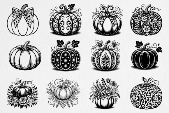 Download Fall Pumpkin Svg Bundle - Fall Collection