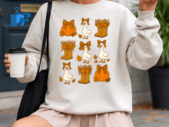 Download Fall Goose Pumpkin SVG Bundle - Fall Collection