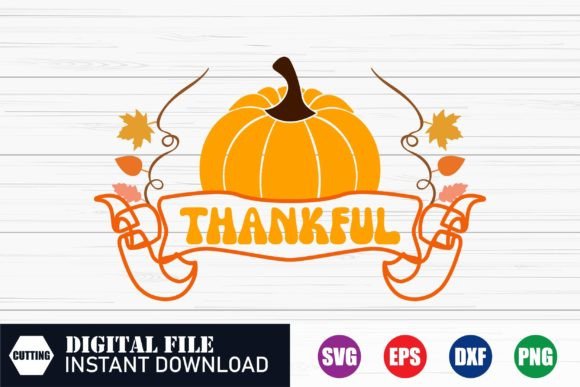 Download Thankful, Fall Svg, Pumpkin Svg, Tshirts - Fall Collection